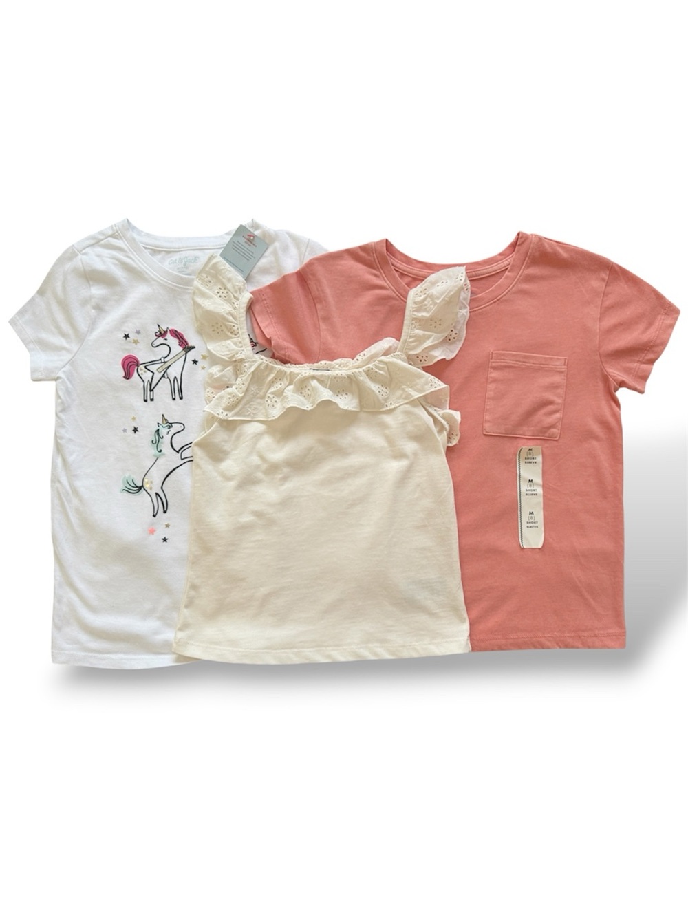 Girls Short Sleeve Tops Lot